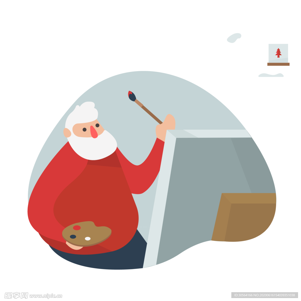 圣诞节日图标标志图形装饰素材