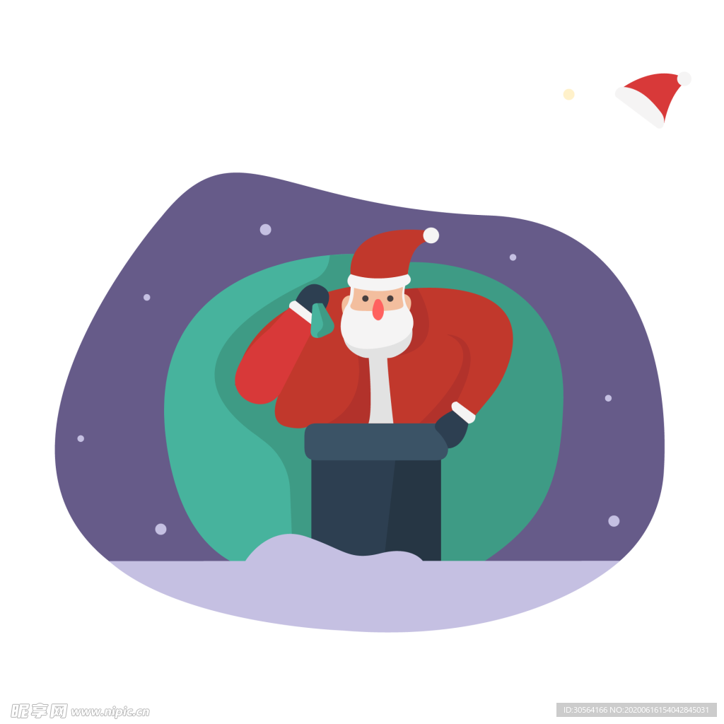 圣诞节日图标标志图形装饰素材