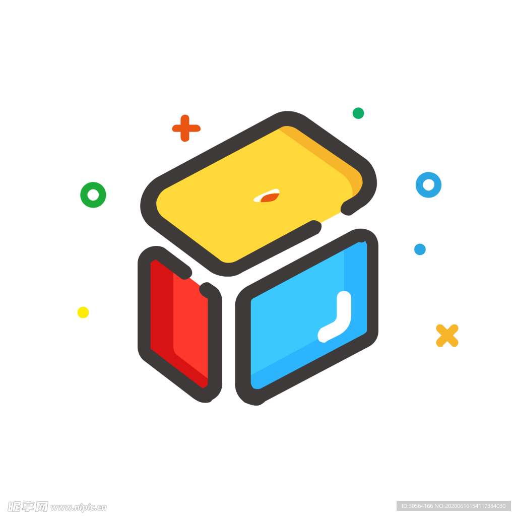 商城色彩图标标志图形装饰素材