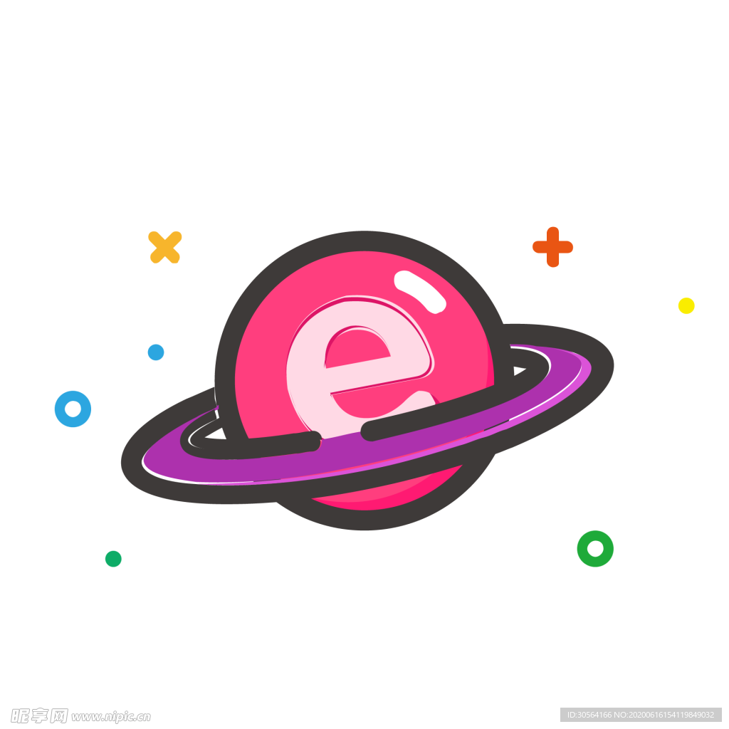 浏览器色彩图标标志图形装饰素材