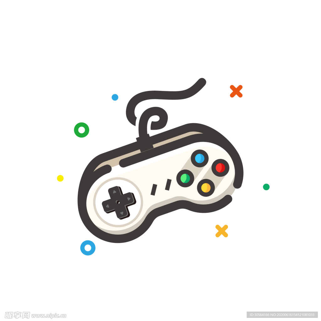 游戏色彩图标标志图形装饰素材