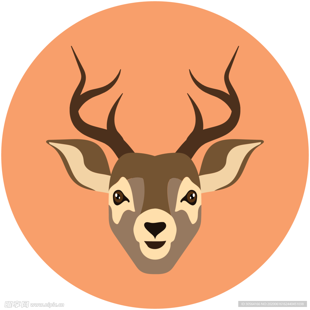 生态动物图标标志图形装饰素材