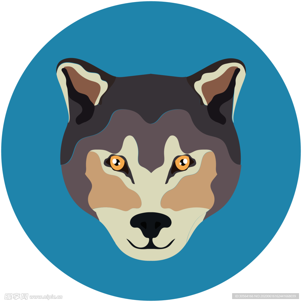 生态动物图标标志图形装饰素材