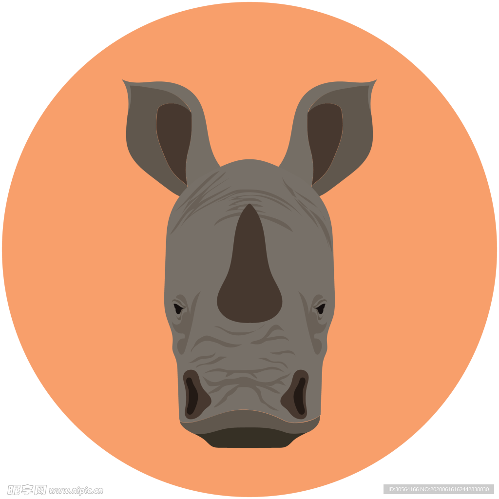 生态动物图标标志图形装饰素材