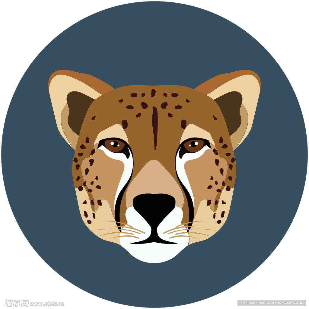 生态动物图标标志图形装饰素材