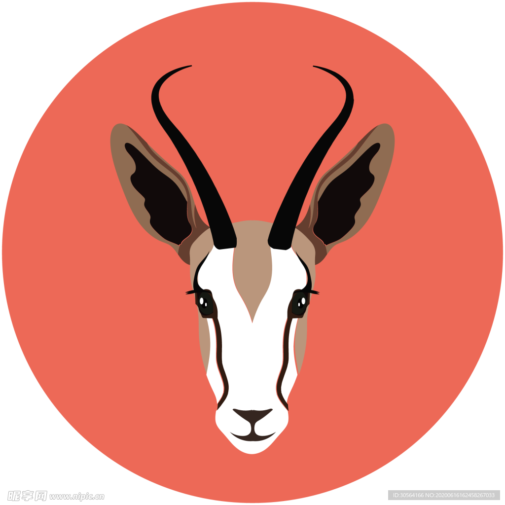 生态动物图标标志图形装饰素材