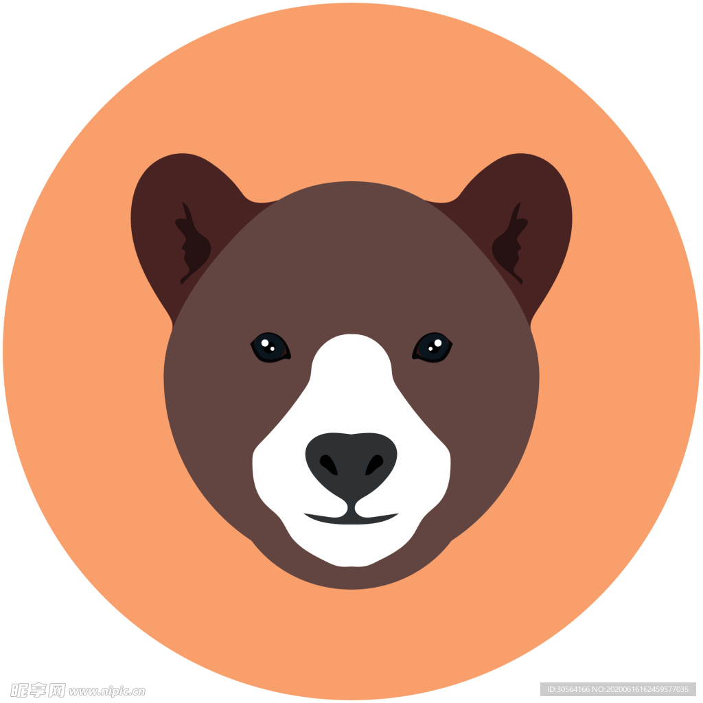 生态动物图标标志图形装饰素材