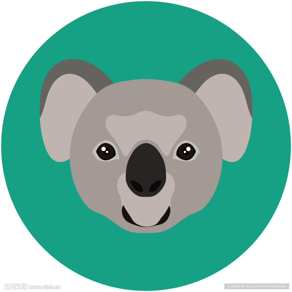 树懒动物图标标志图形装饰素材