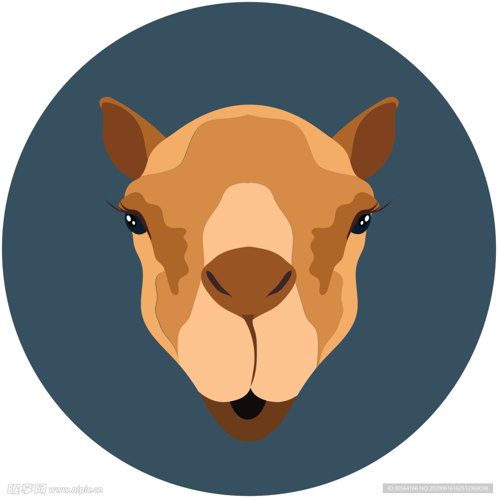 小狗动物图标标志图形装饰素材