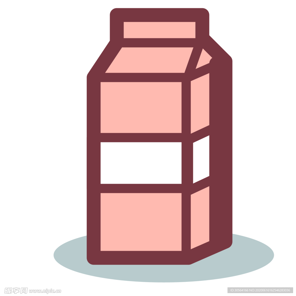 牛奶美食图标标志图形装饰素材