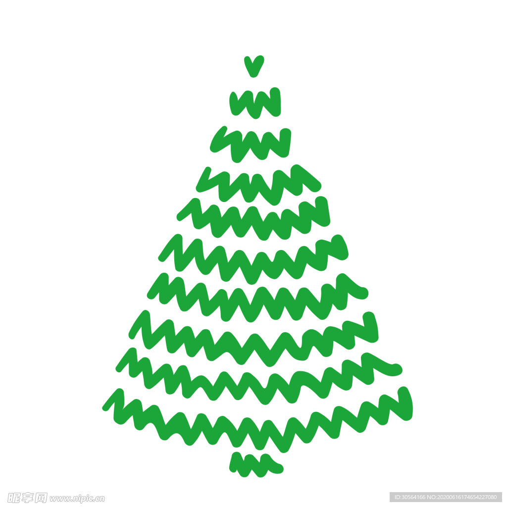 树木植物标志图形图标装饰素材