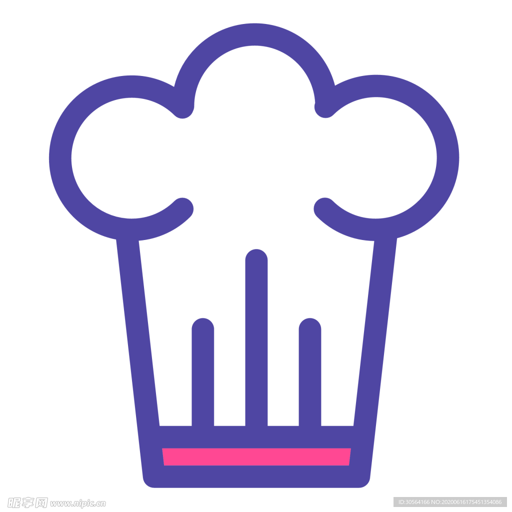 厨师餐饮标志图形图标装饰素材