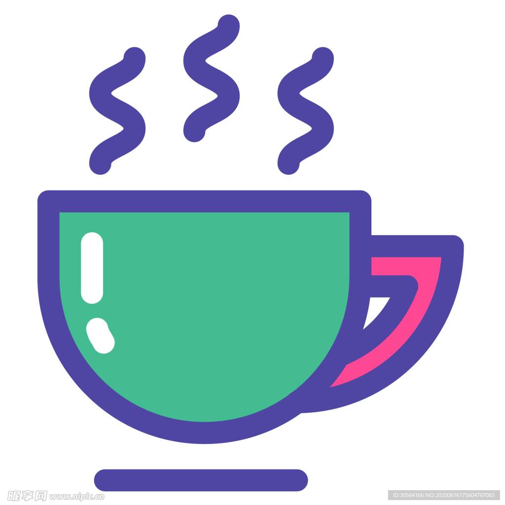 咖啡餐饮标志图形图标装饰素材