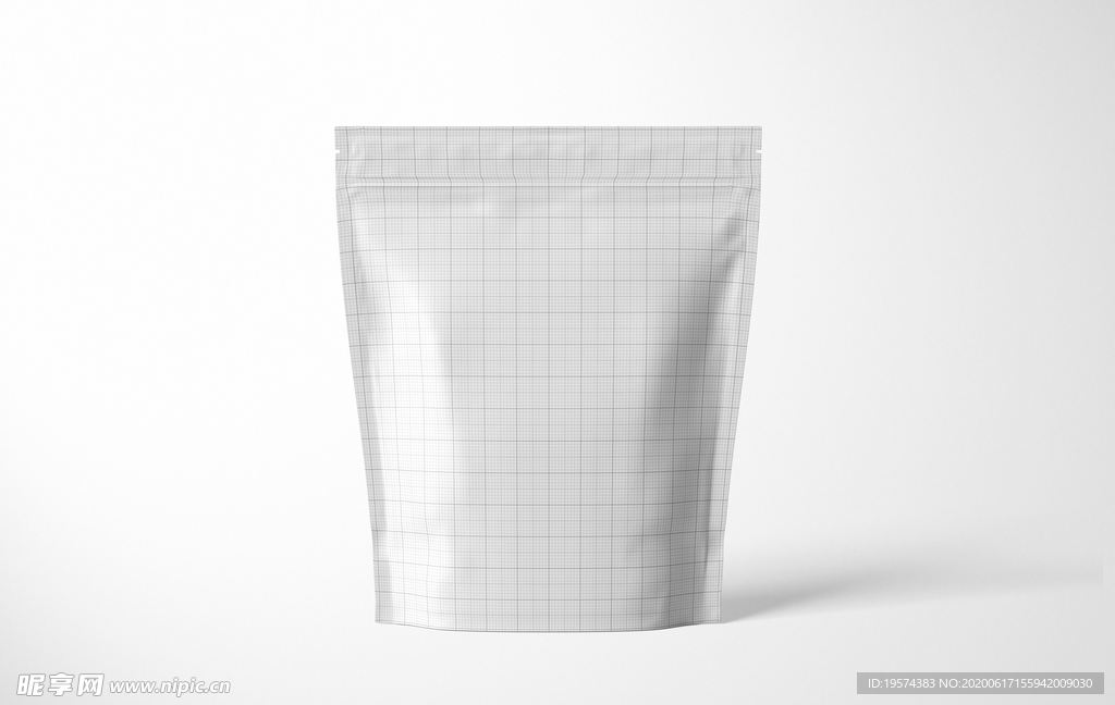 零食自封袋样机 模型