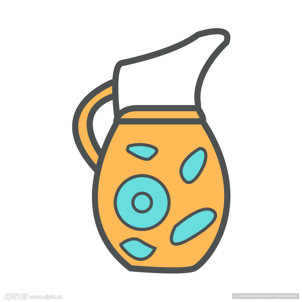 水瓶工具图标图形标志素材