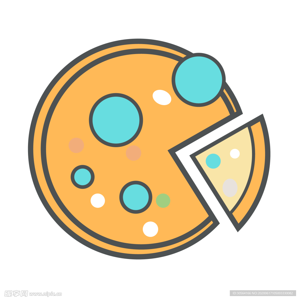 披萨工具图标图形标志素材