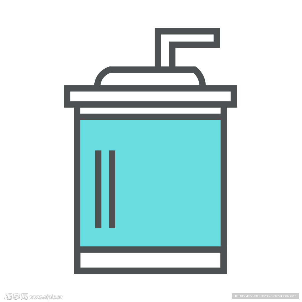 饮料工具图标图形标志素材