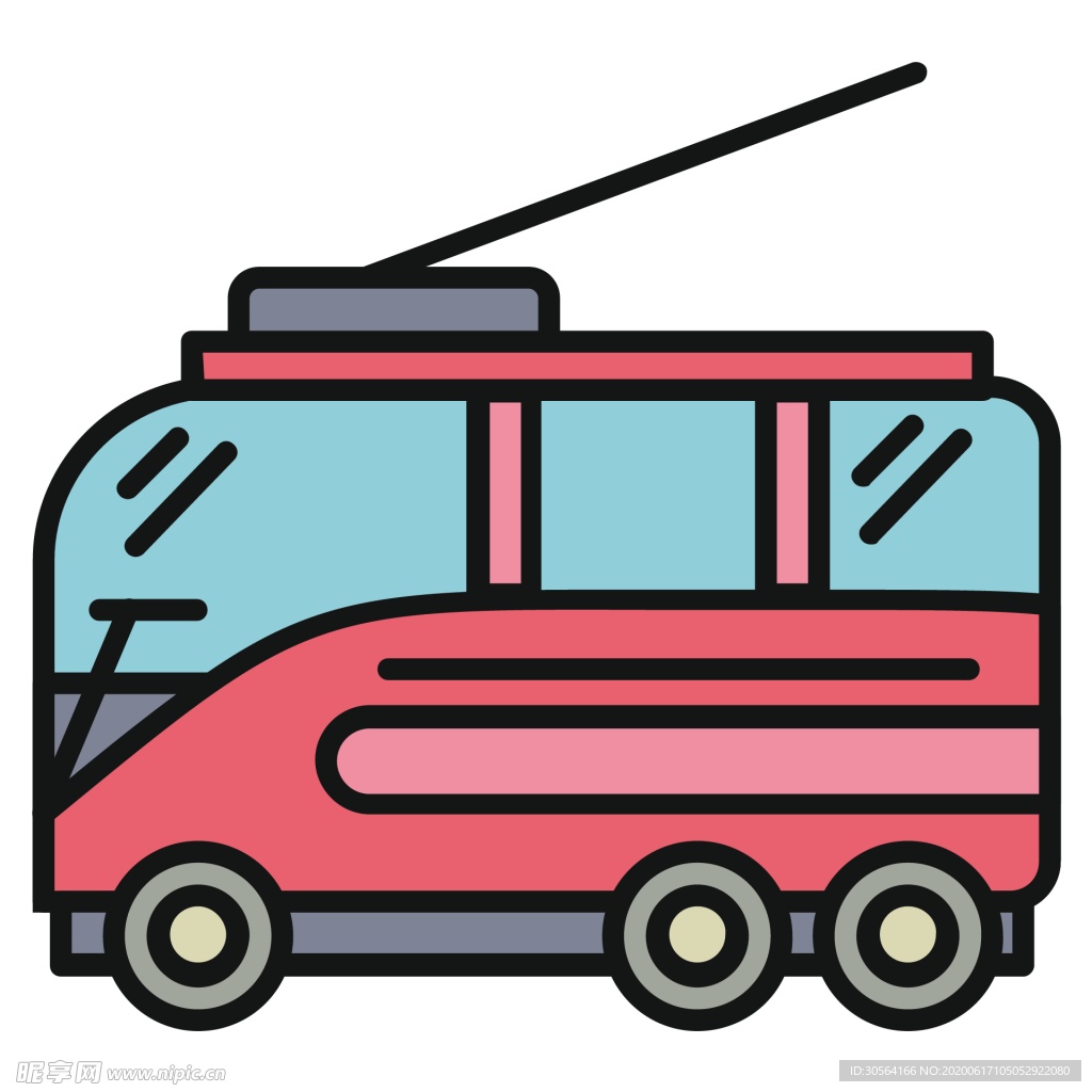 巴士工具图标图形标志素材