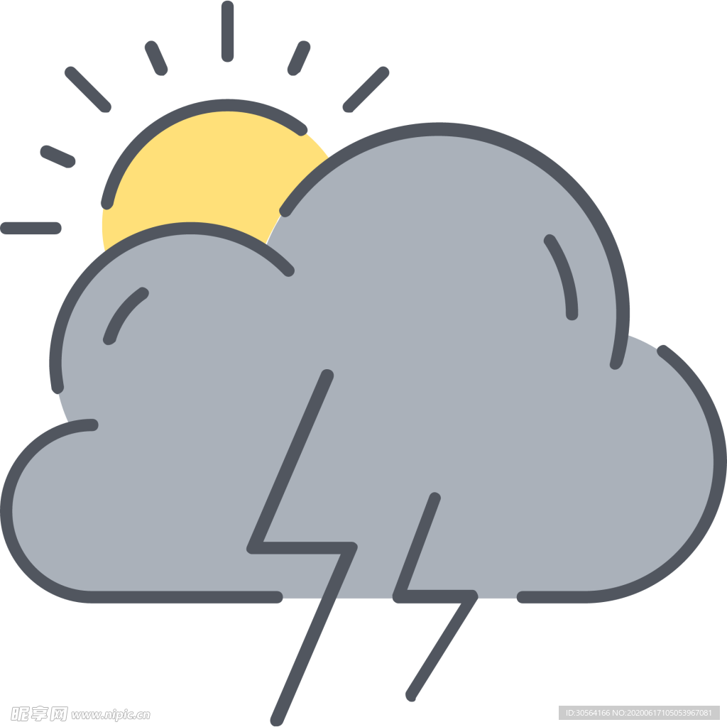 天气工具图标图形标志素材