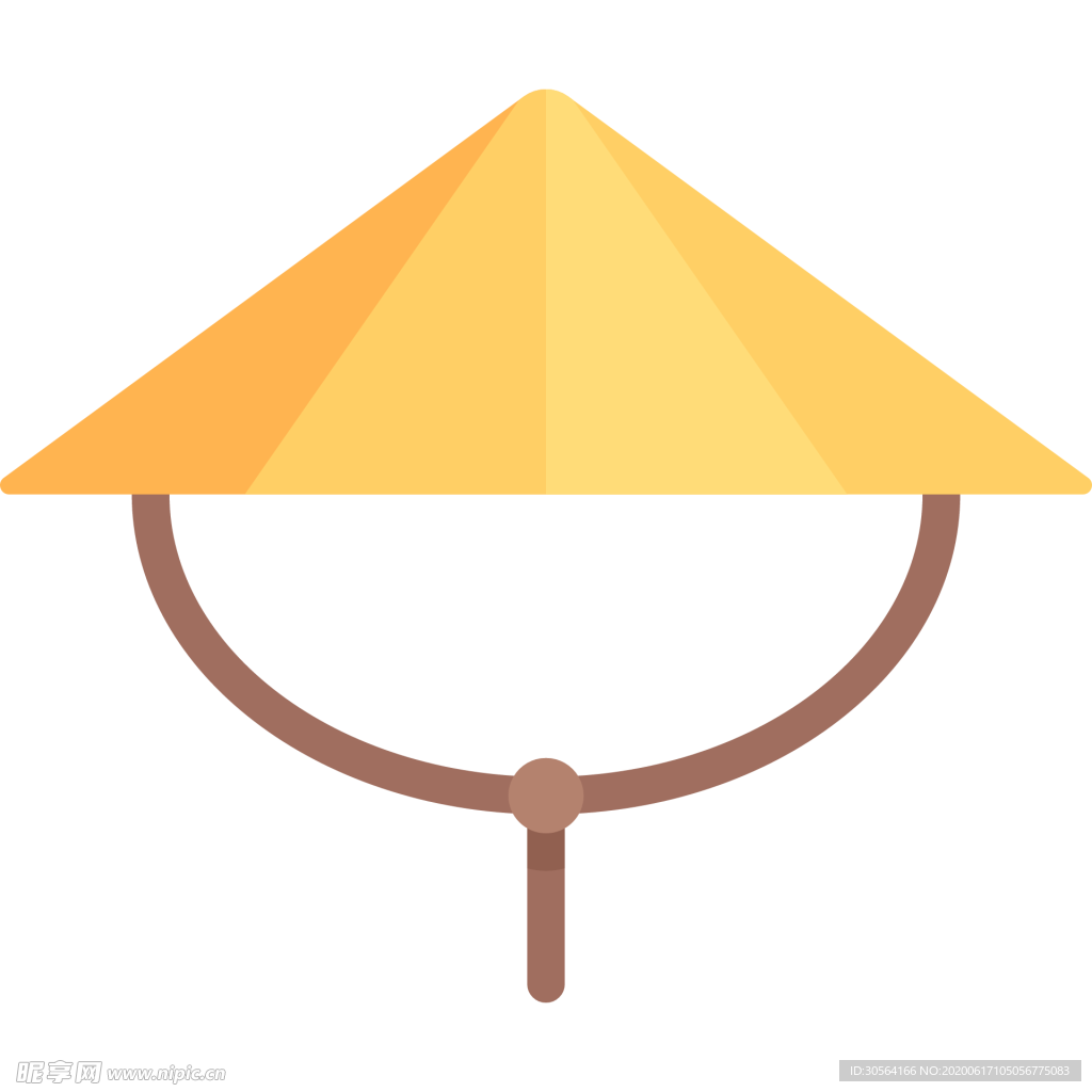 草帽工具图标图形标志素材