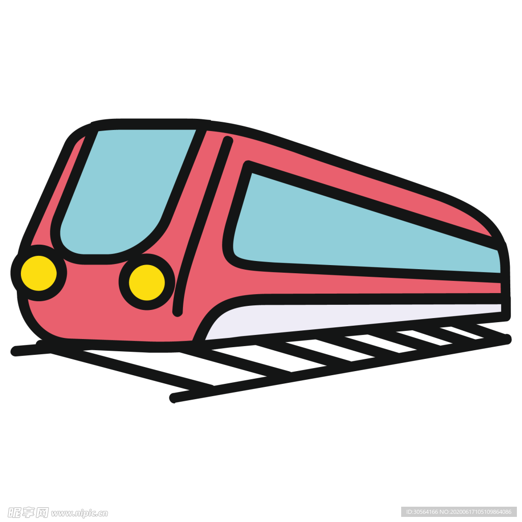 高铁工具图标图形标志素材