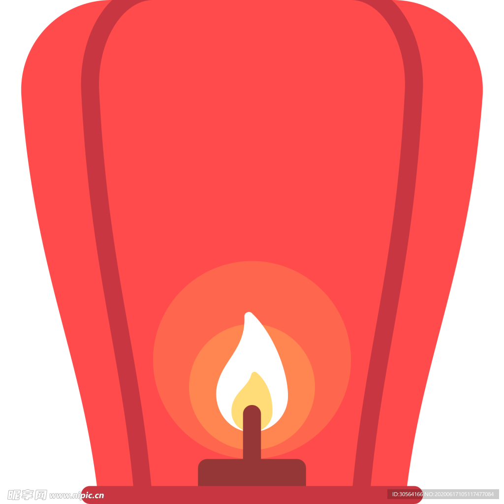 孔明灯工具图标图形标志素材