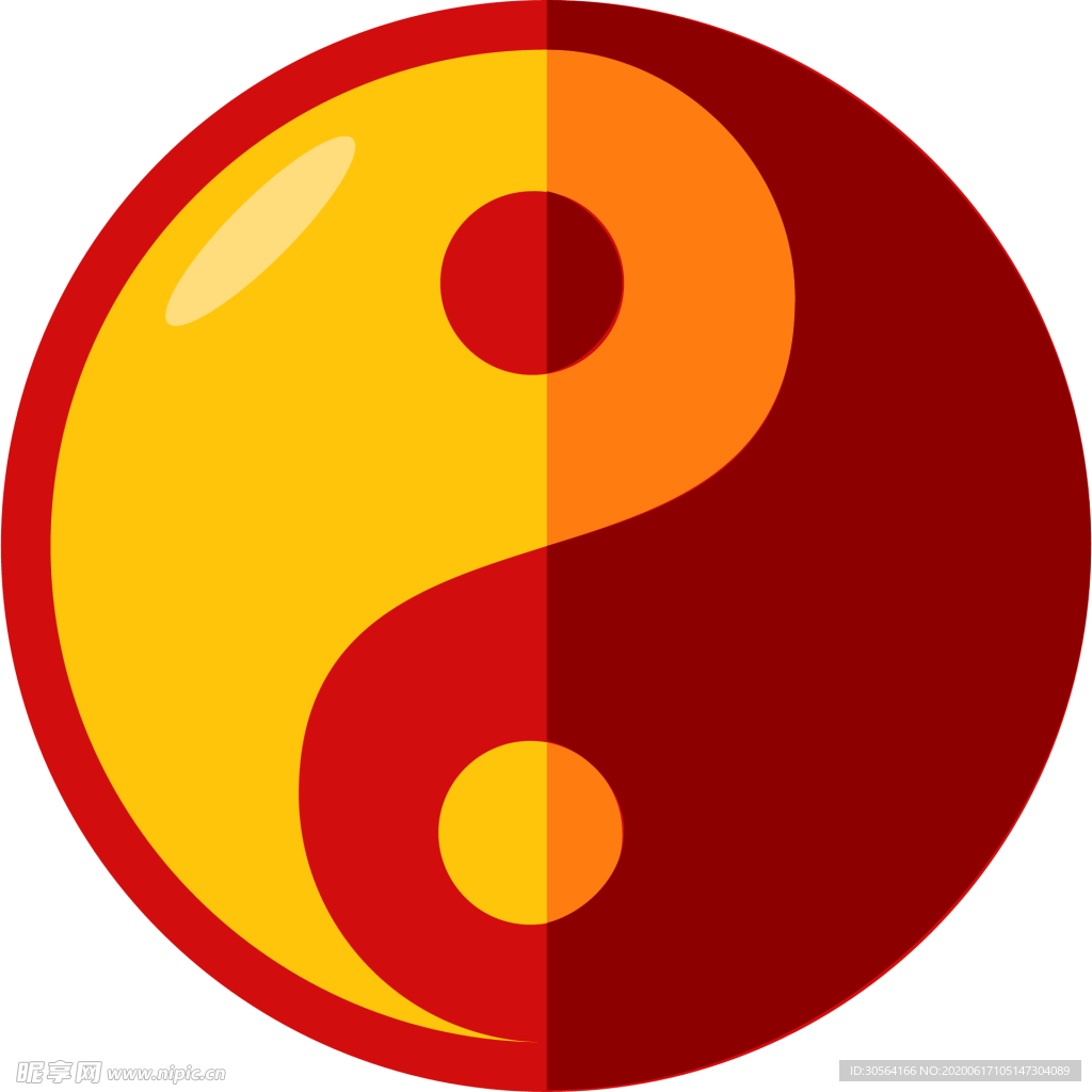 太极复古工具图标图形标志素材