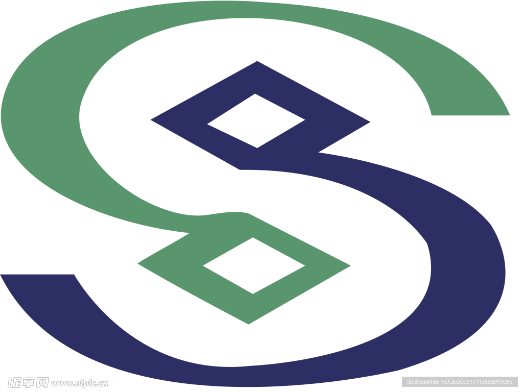 金融银行标志图形图标装饰素材