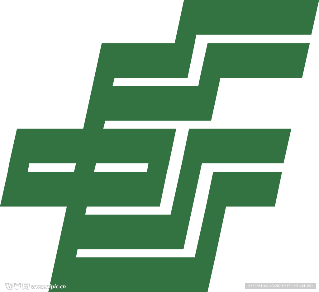 金融银行标志图形图标装饰素材