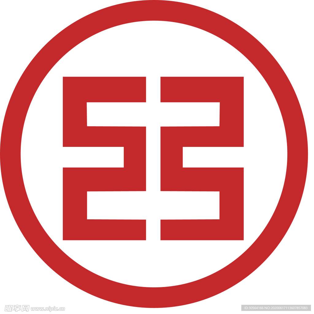 金融银行标志图形图标装饰素材