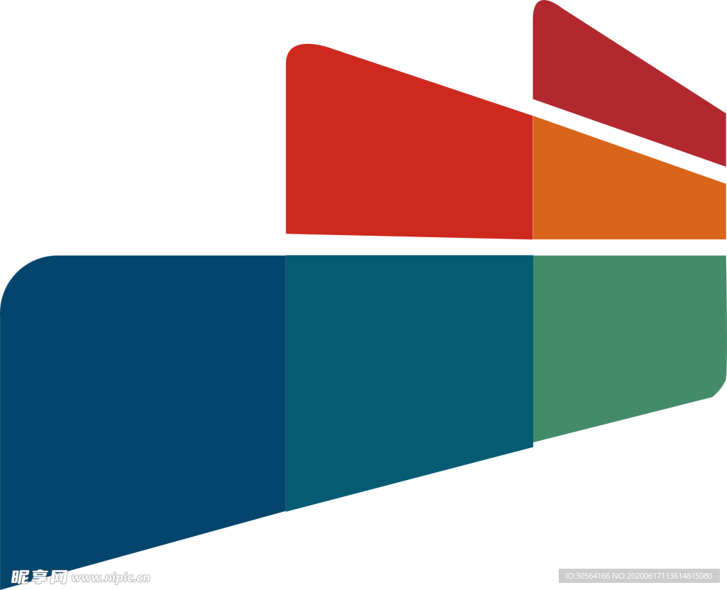 金融银行标志图形图标装饰素材