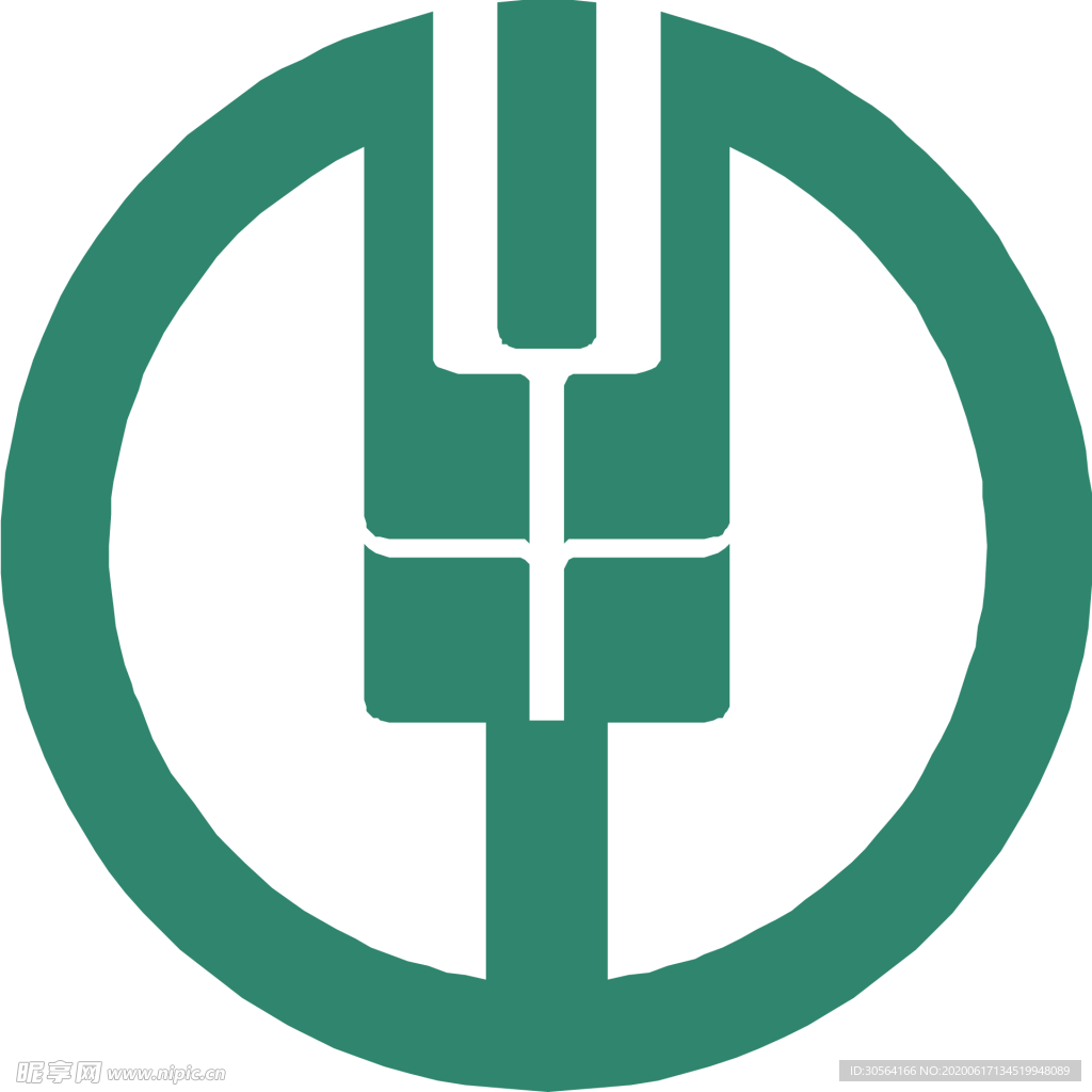 金融银行标志图形图标装饰素材