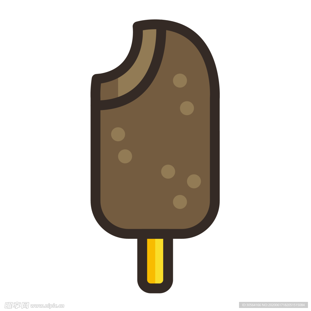 冰棍图形标志图标装饰素材