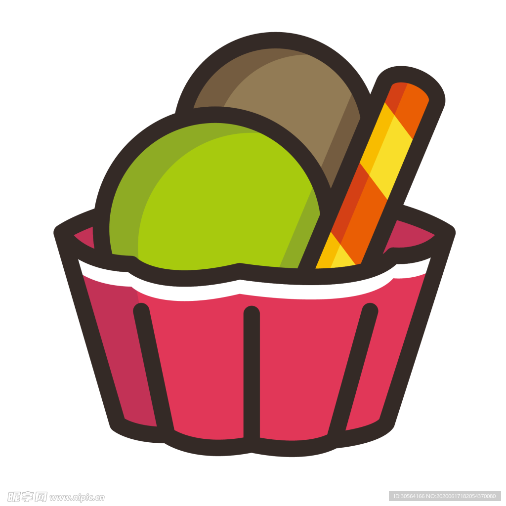 美食图形标志图标装饰素材