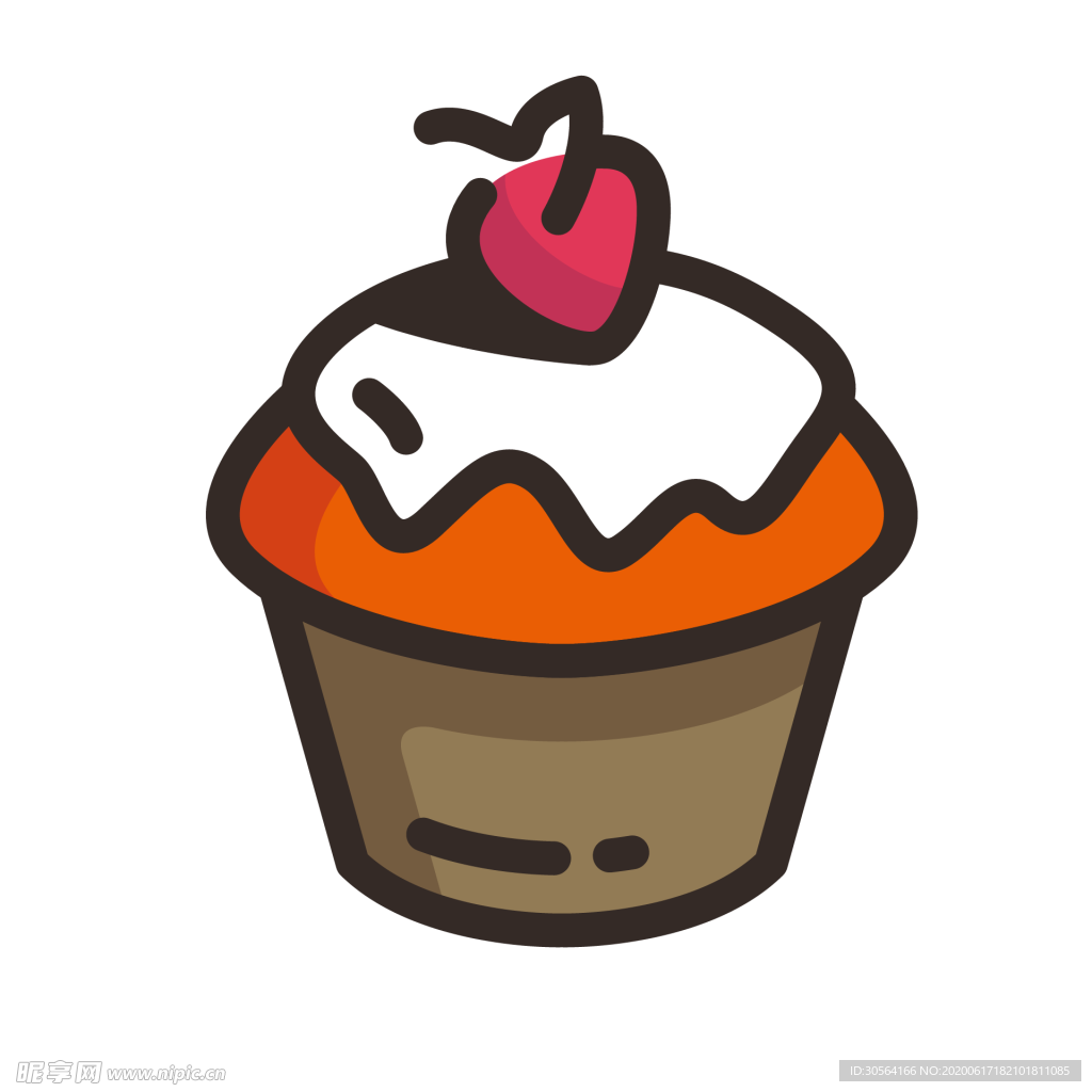 美食图形标志图标装饰素材