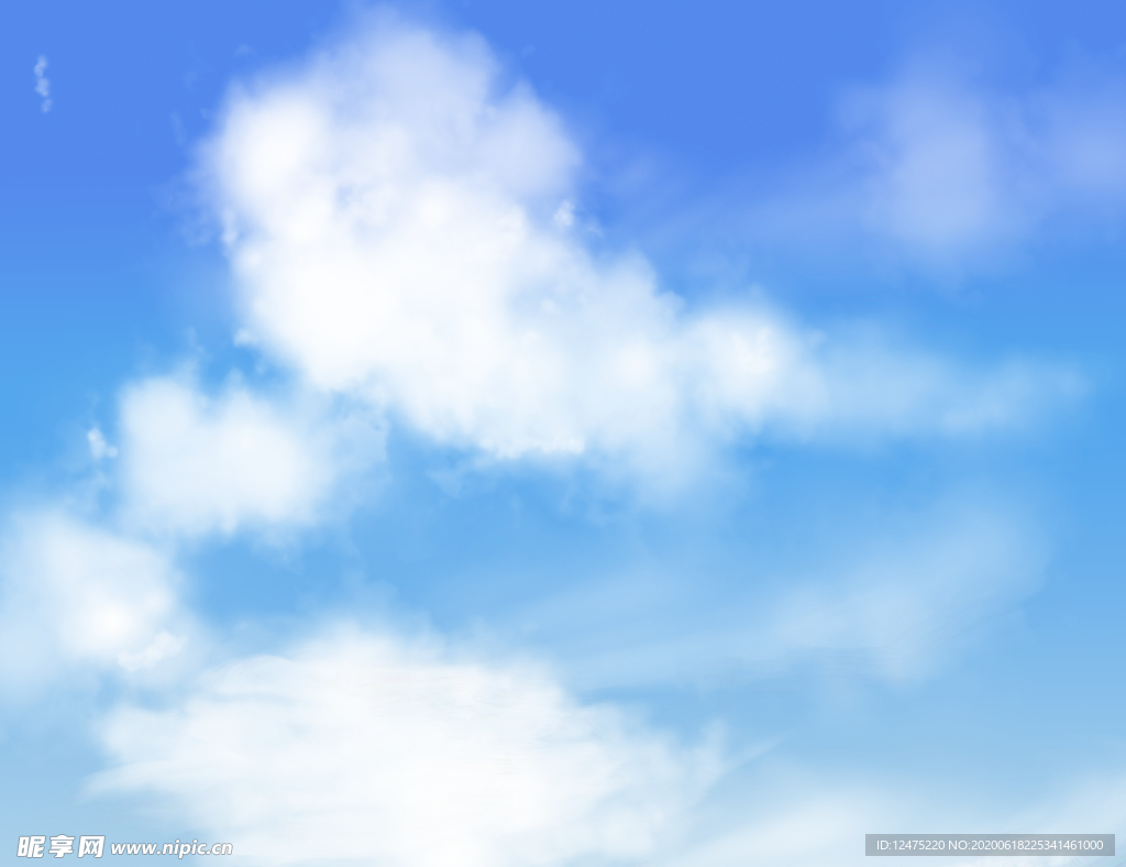 蓝天白云