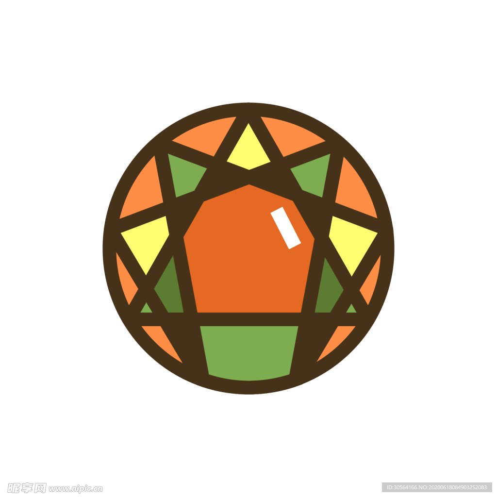 简约图标图形标志装饰素材