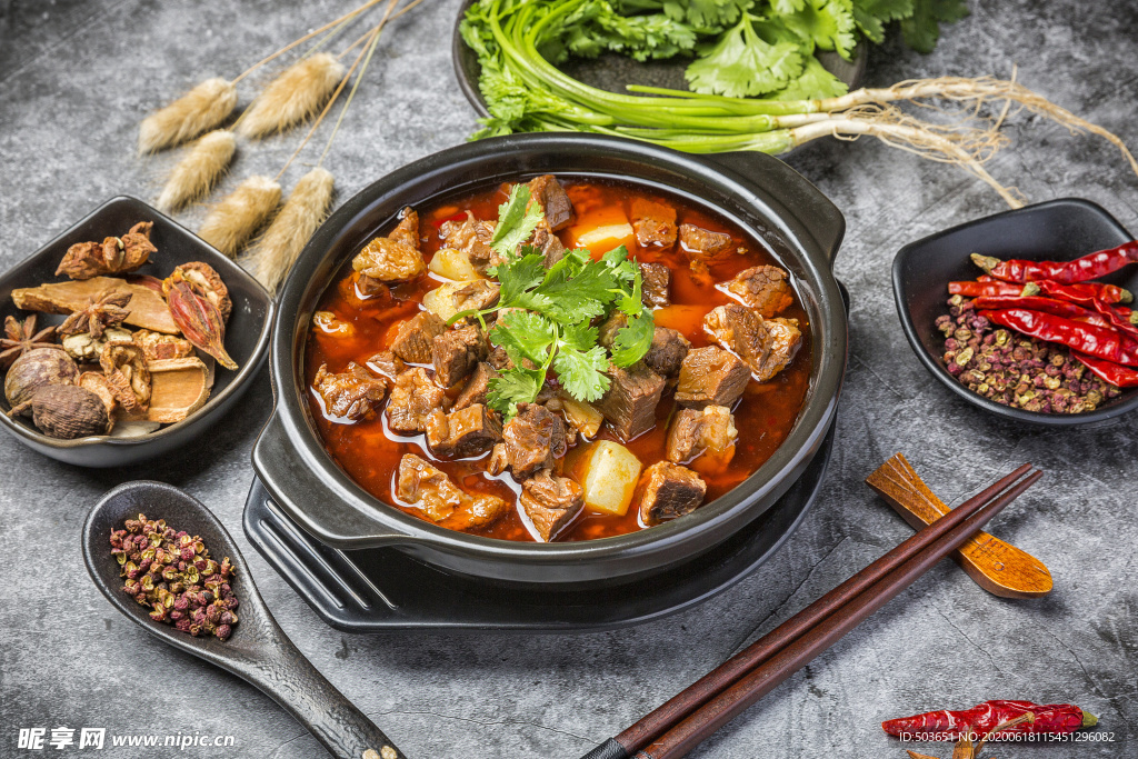 牛肉砂锅