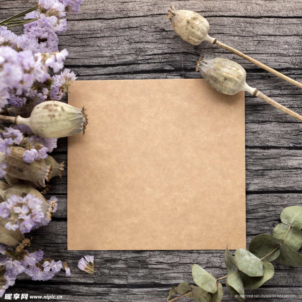 干花捧花瓶花插花图片