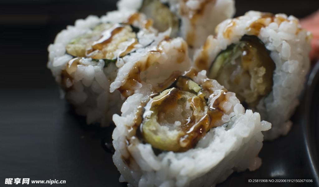 寿司料理海鲜美味图片