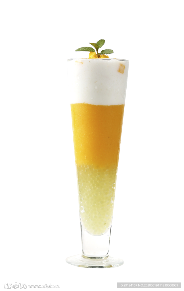 芒果白珍珠奶盖