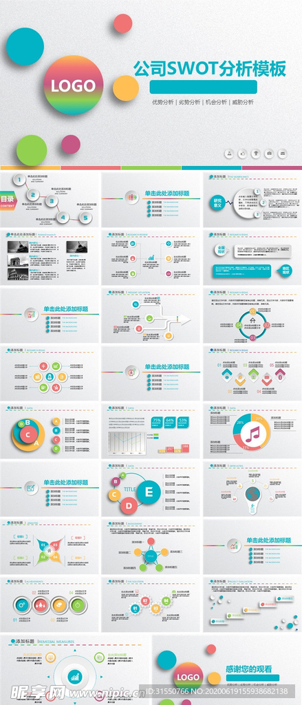 公司SWOT分析模板