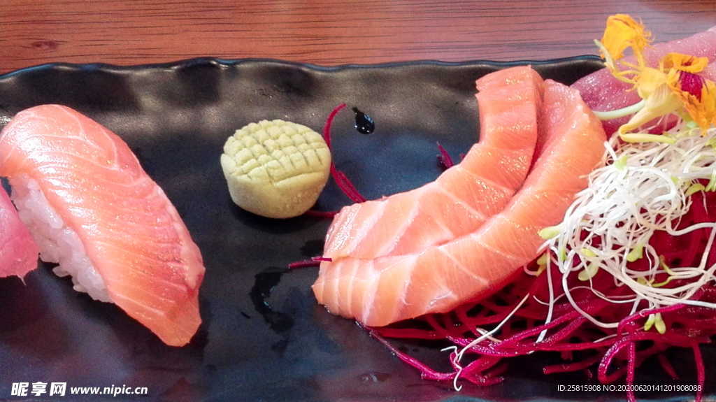 三文鱼鲜美图片