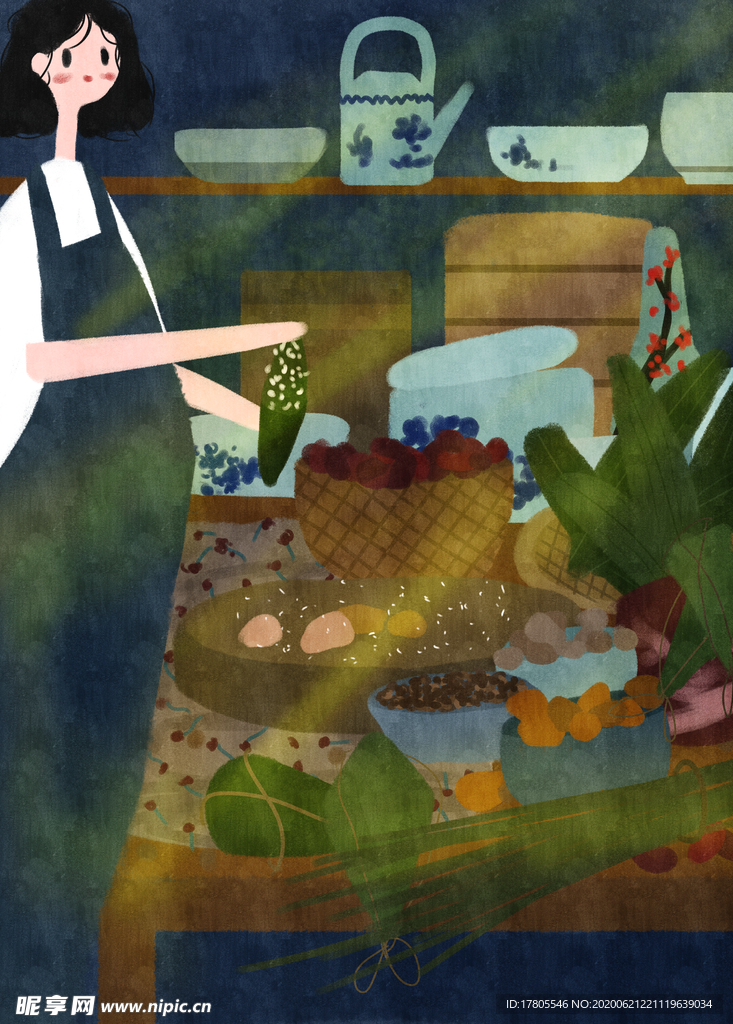 端午节海报  端午节宣传 粽子