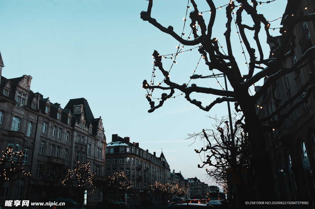 卢森堡城堡古堡建筑图片