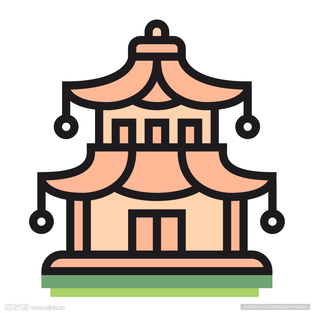 建筑图像图标标志图形素材