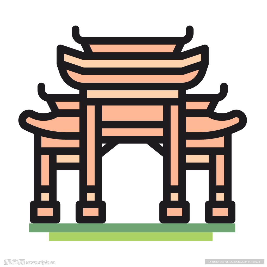 建筑图像图标标志图形素材