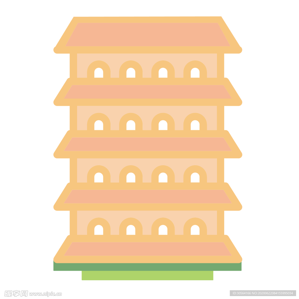 建筑图像图标标志图形素材