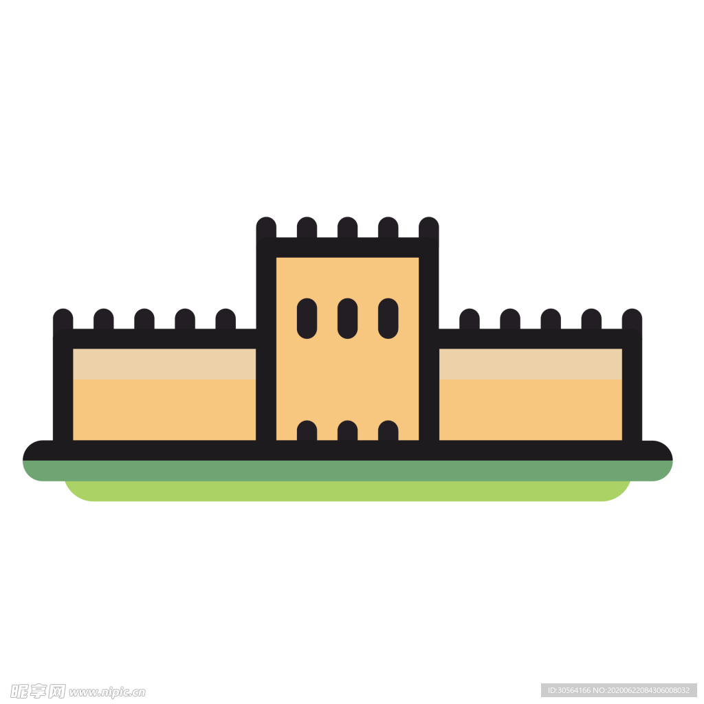 建筑图像图标标志图形素材