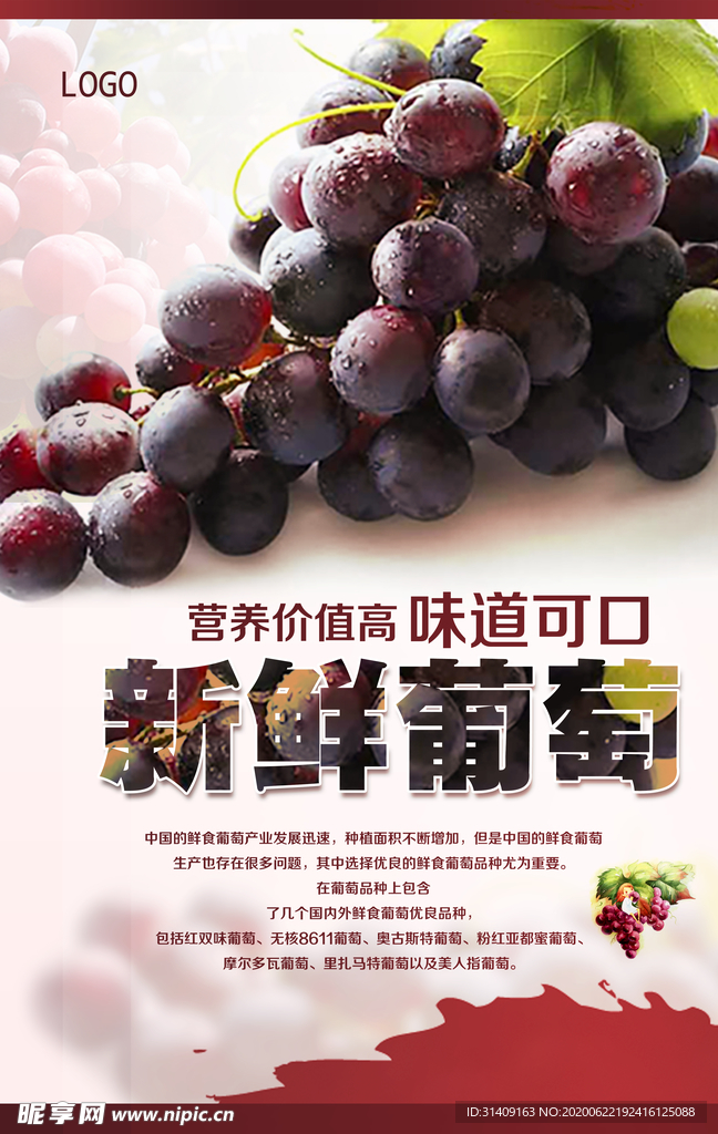 葡萄海报